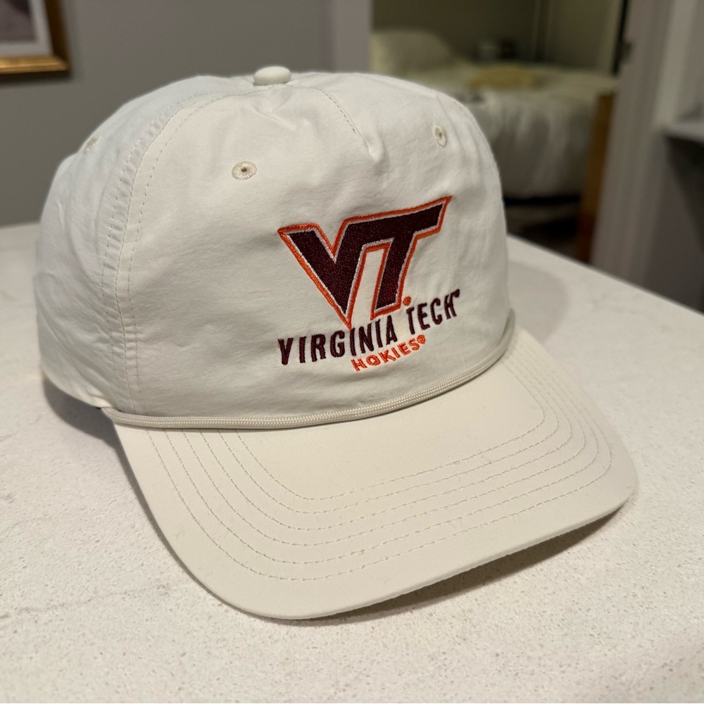VT snap back unstructured rope hat